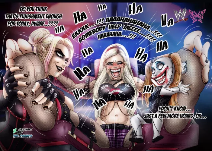 Tkl comics Alexa vs liv Morgan