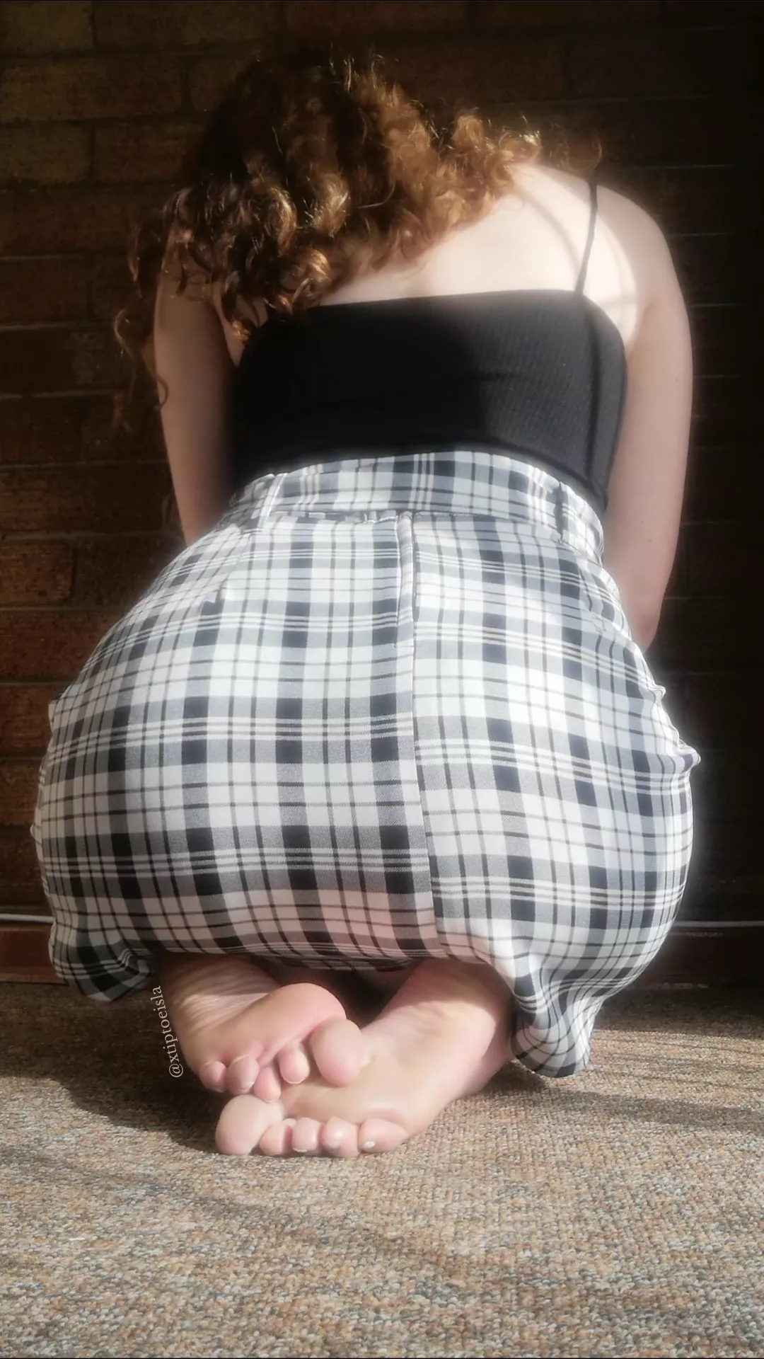 what are you touching first?