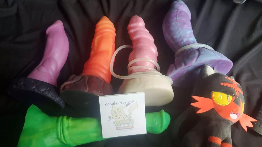 WTS, US only large Bad Dragon Nova, Crackers, Clayton, Chance, and Nox