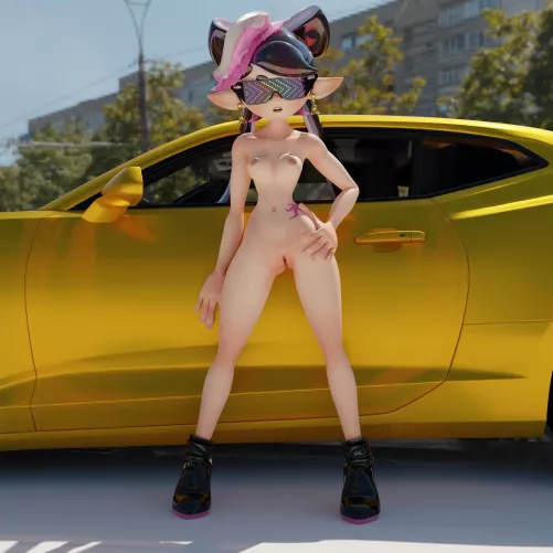 Callie and her new ride [OC]