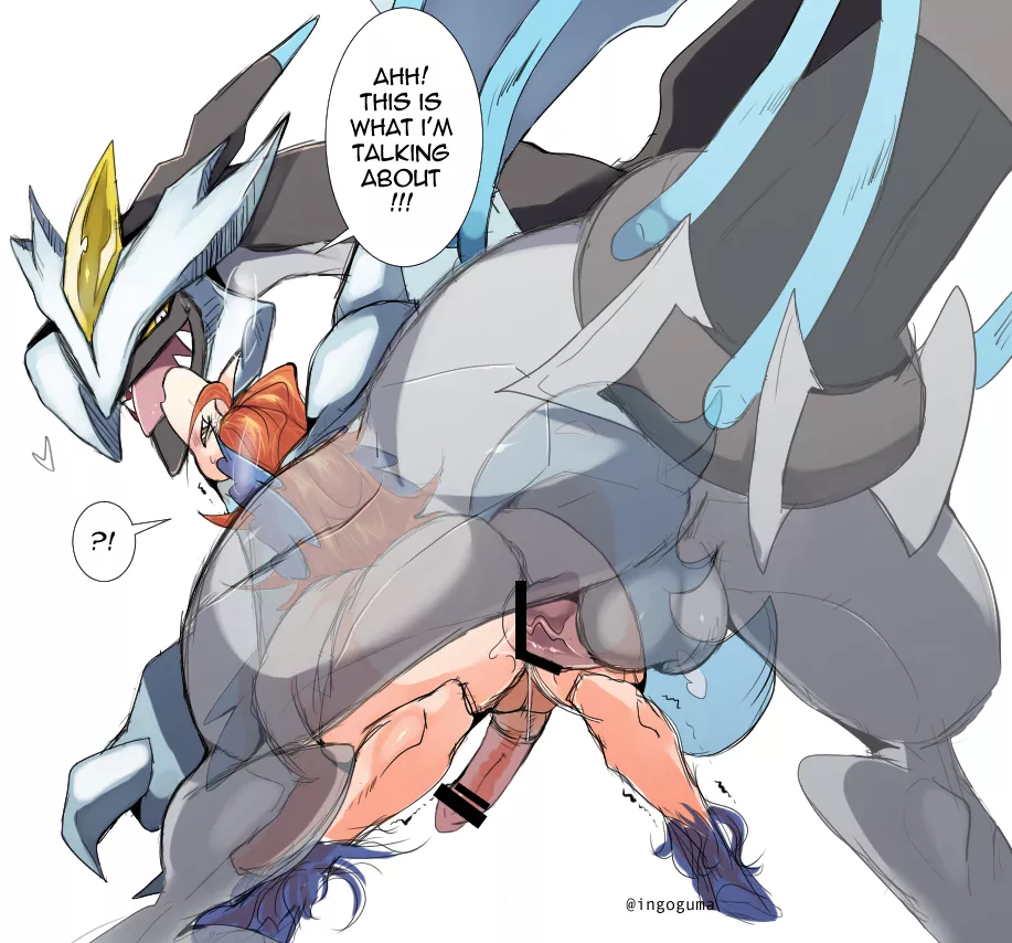 Catch them all challenge #646.B - Black Kyurem (daguma ketsu)