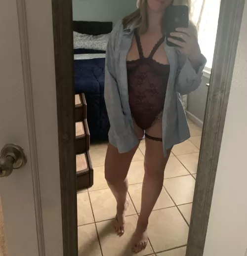 Daddy just left for work, let’s have fun and leave me too tired when he gets home!