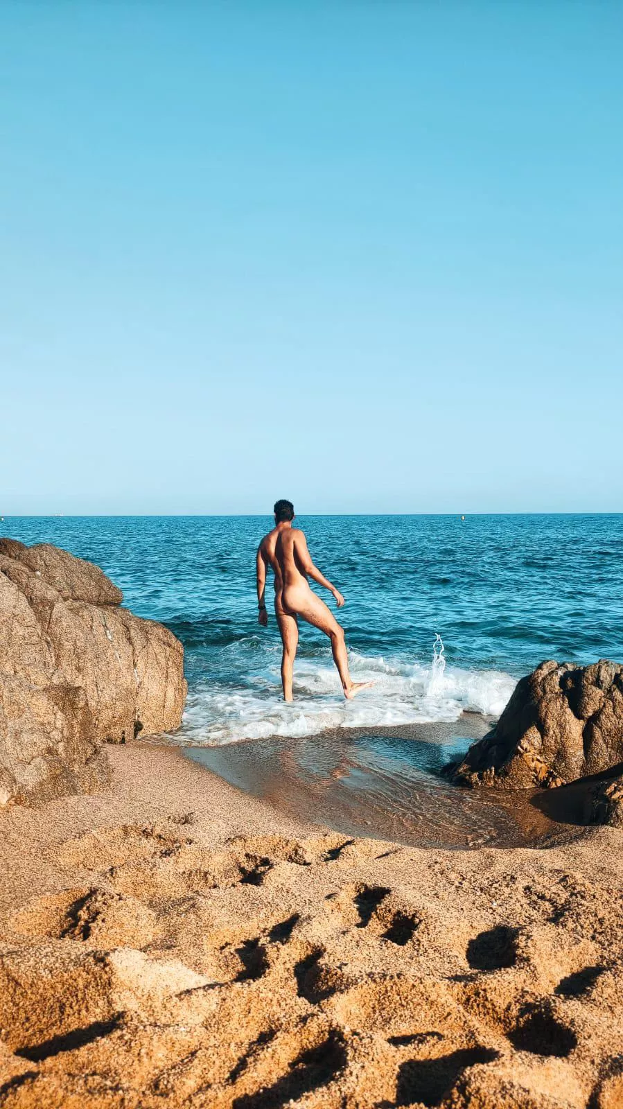 Enjoying the summer in the Mediterranean.