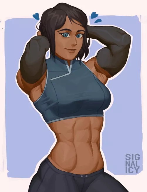 Extra Buff Korra (@SignalIcy) [The Legend of Korra]