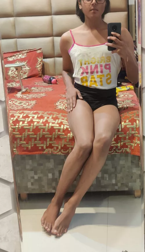 First reaction seeing me? 🙈