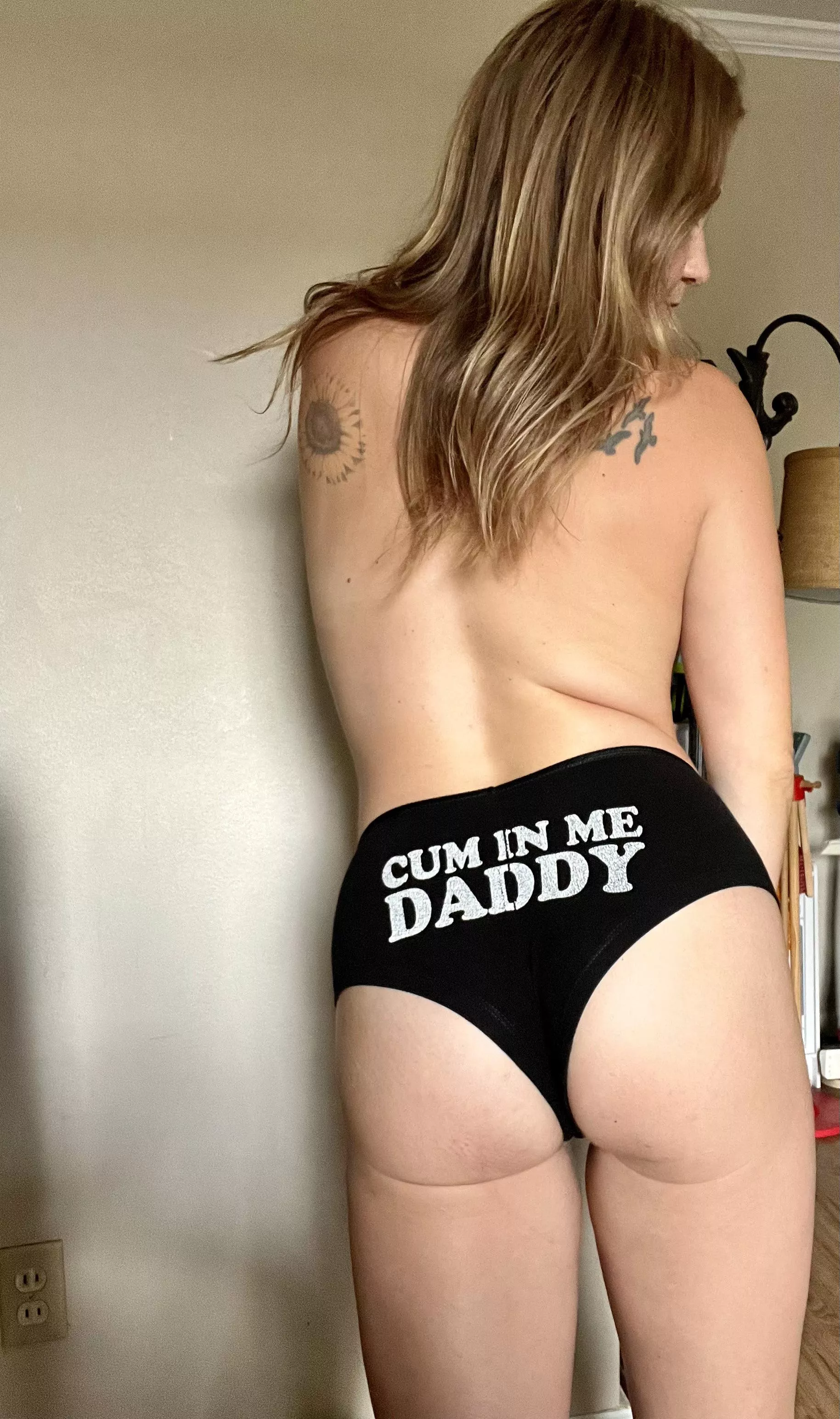 Fun panties to wear around the house