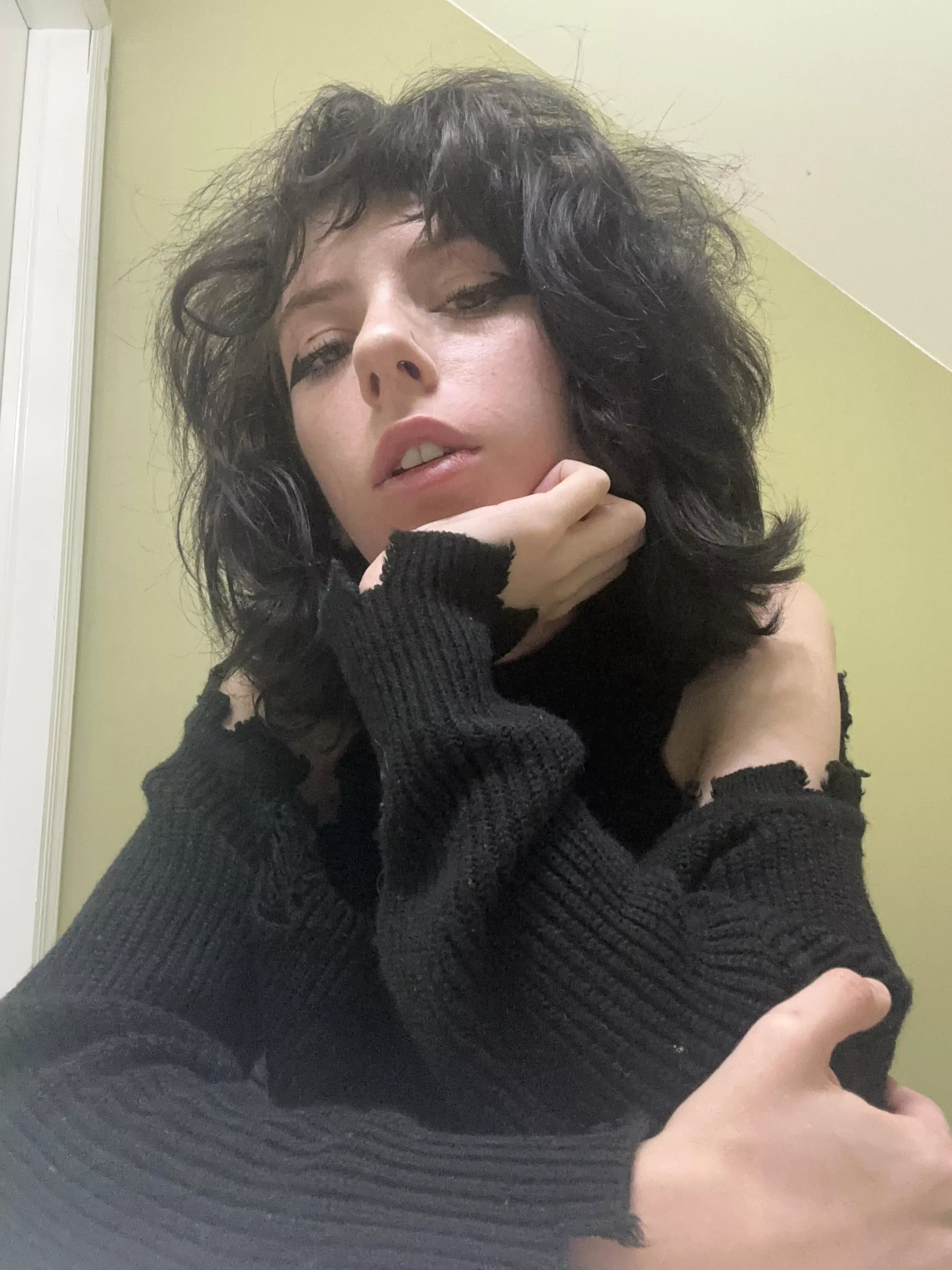 Good evening r/femboy 🖤🖤