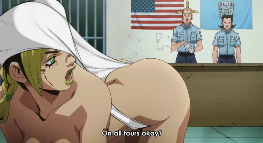 Jolyne Cujoh Atomic Wedgie [JoJo's Bizarre Adventure]