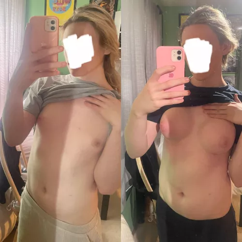 June vs July - Who knew $8k could make you so much more confident?