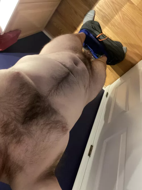 M43. One kid is back from the beach. So dad is posting in the bathroom