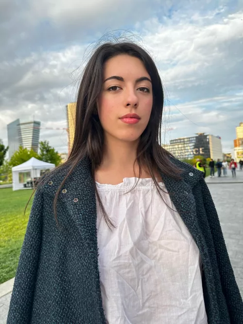 my 1st day braless! F19