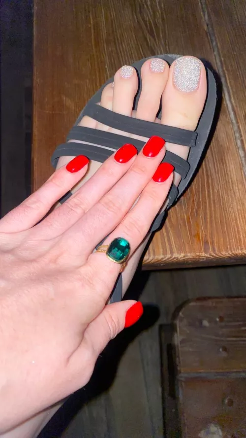 my hands and nails are always gorgeous