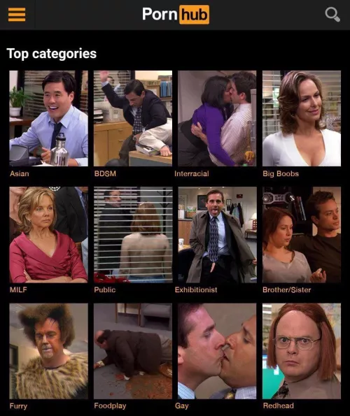 New Pornhub Category Thumbnails