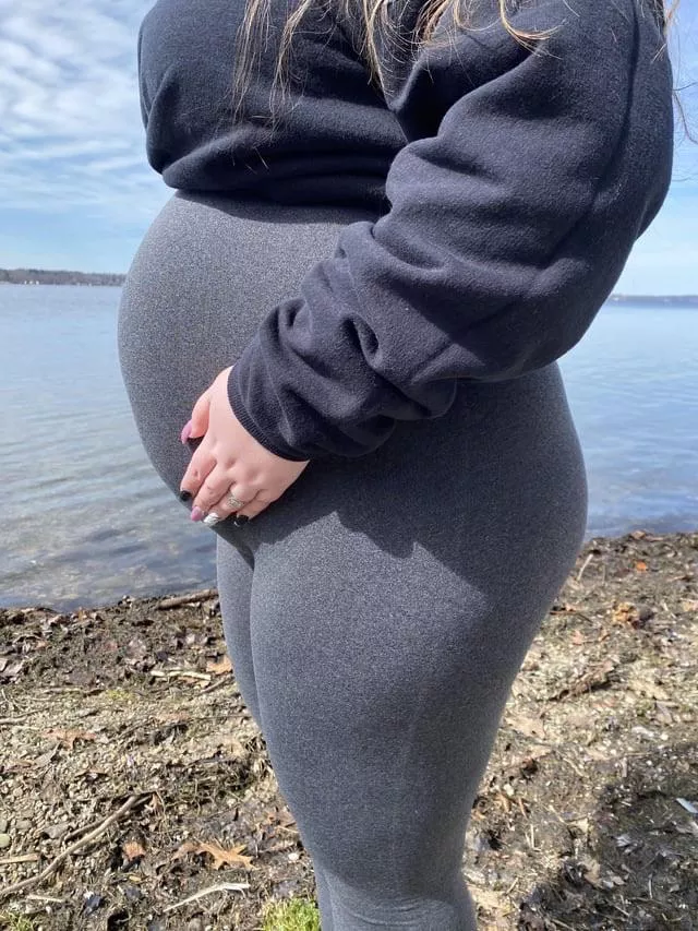 Pregnant and cute
