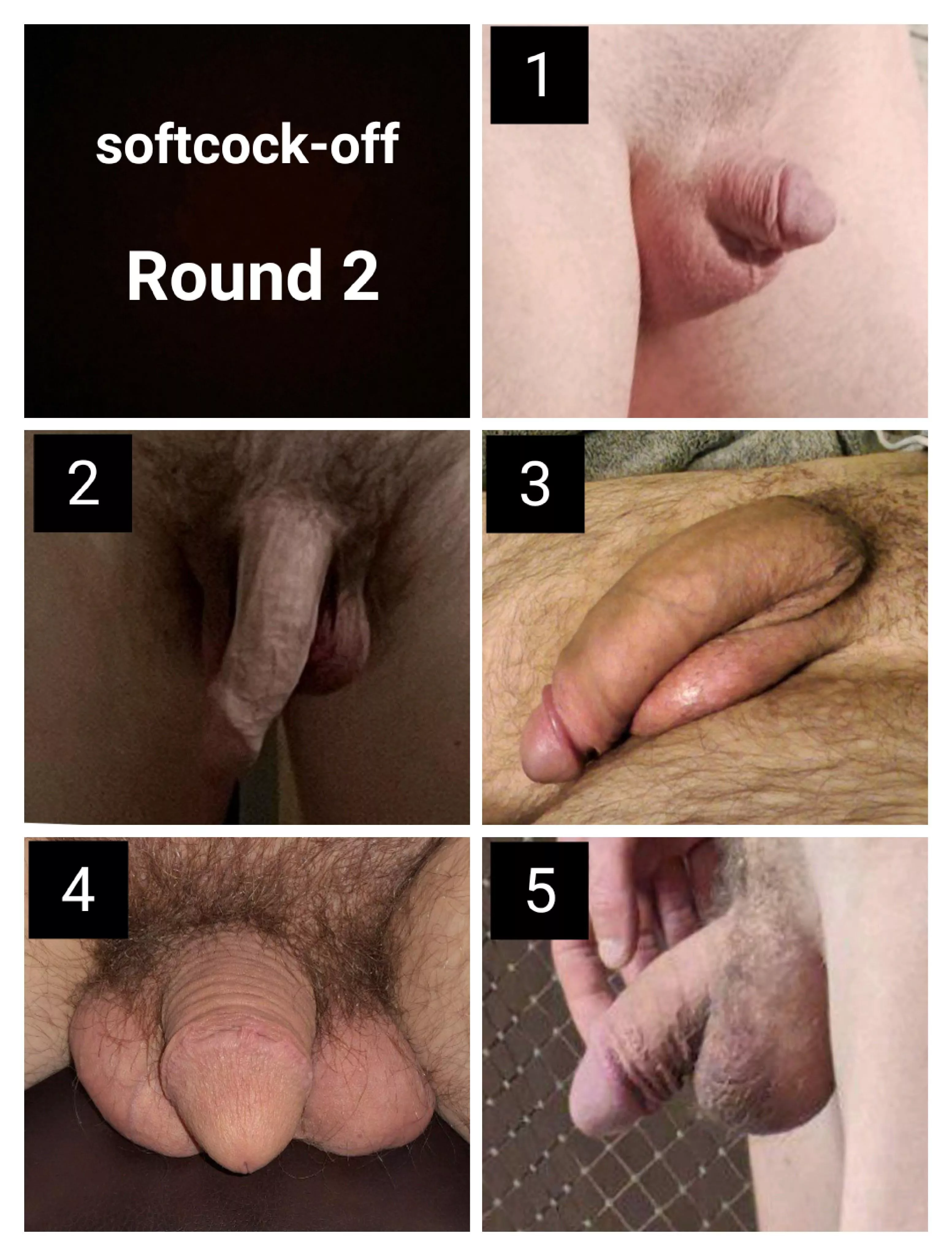 Softcock-off R1. Rate best to worst. Leave honest feedback..