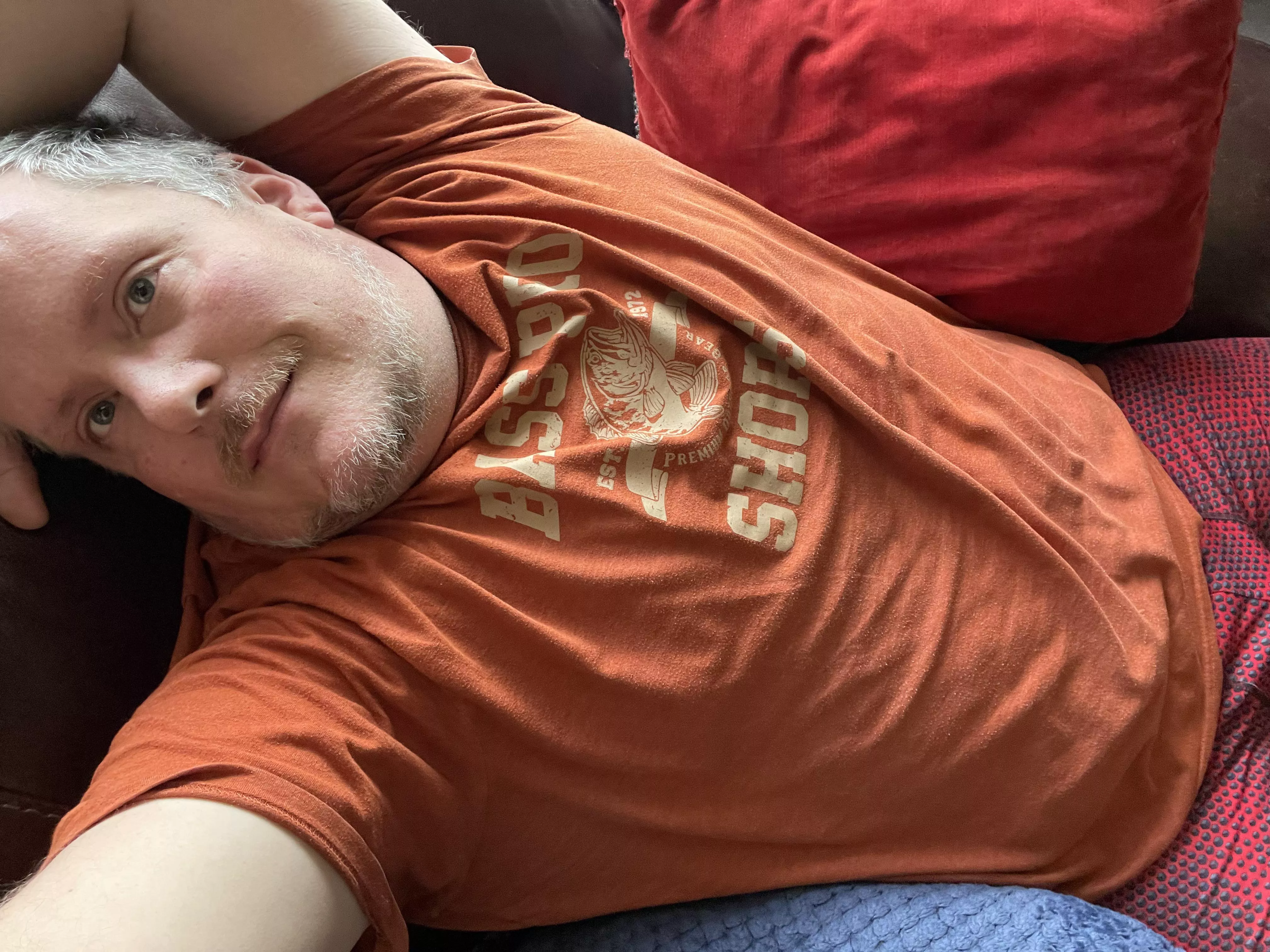 Sunday funday. Chilling in my briefs before I start my day.