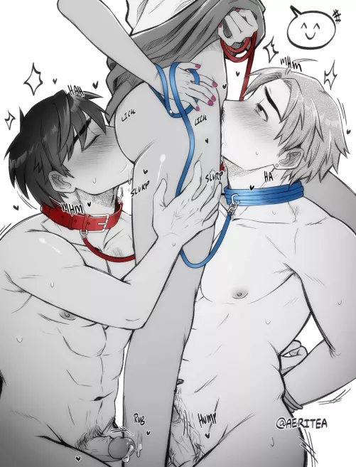 Training Her Puppies