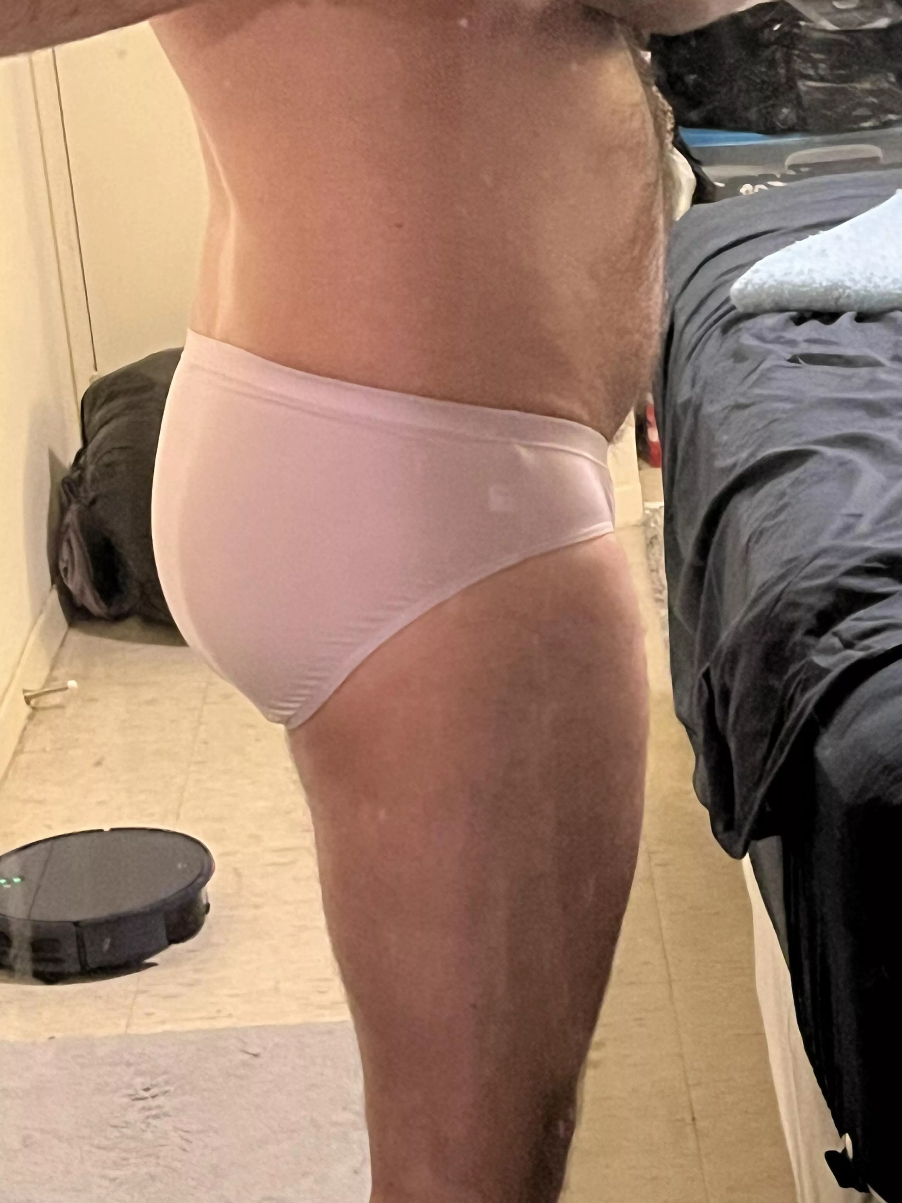 Try on of the new pair