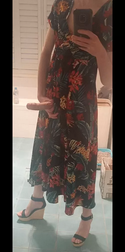 Want to come to the beach with me dressed like this?