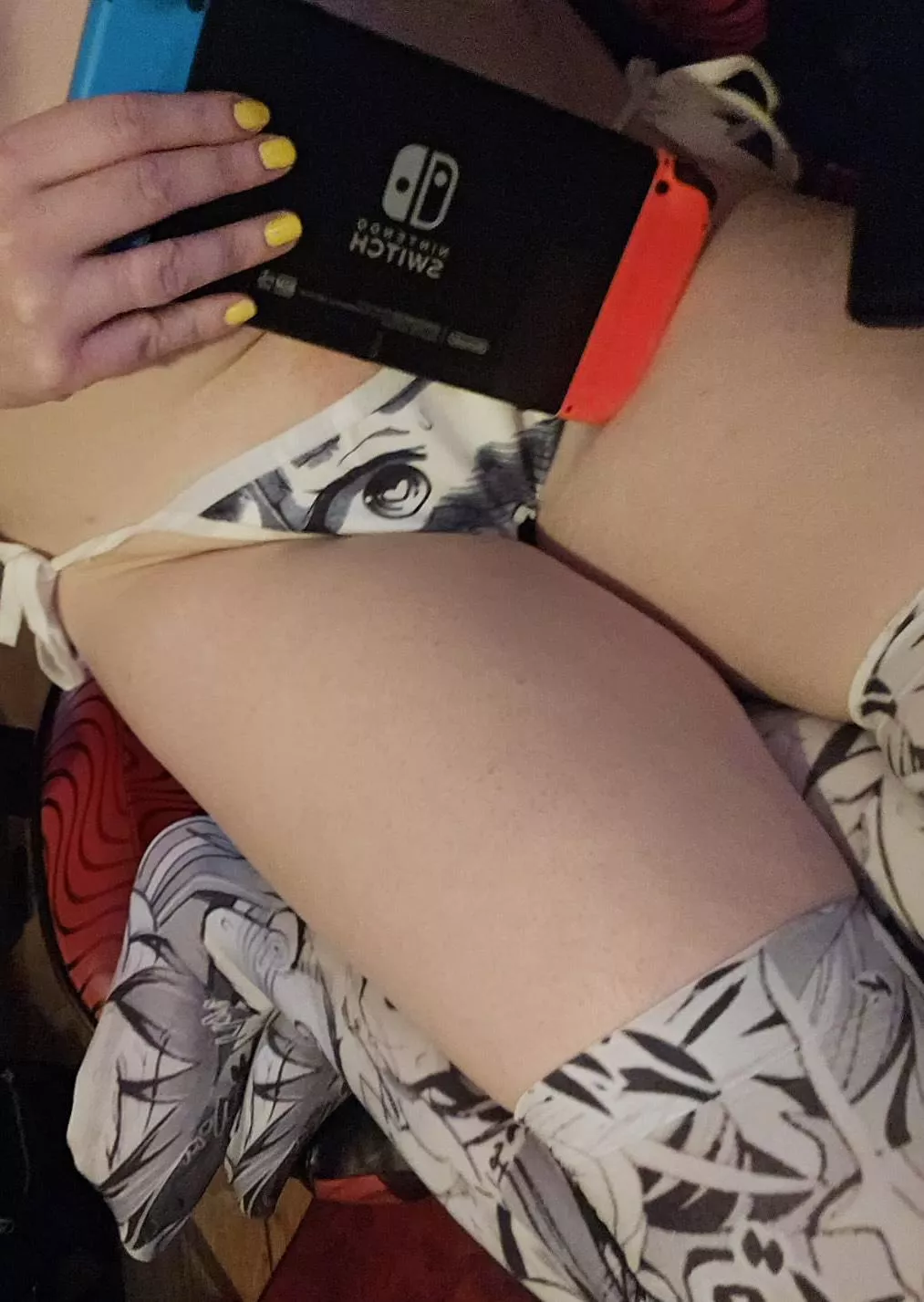 We finally got the socks to match the panties, LETS FRICKING GO!