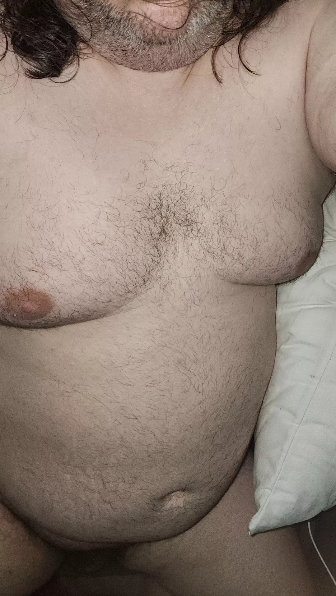 What do you like best... belly or chest? I want to know