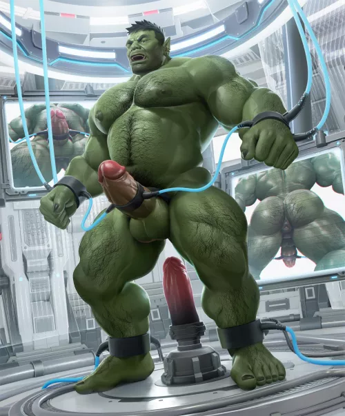 When an orc from the far past gets flung into the far future, and gets examined. @takahiro_si