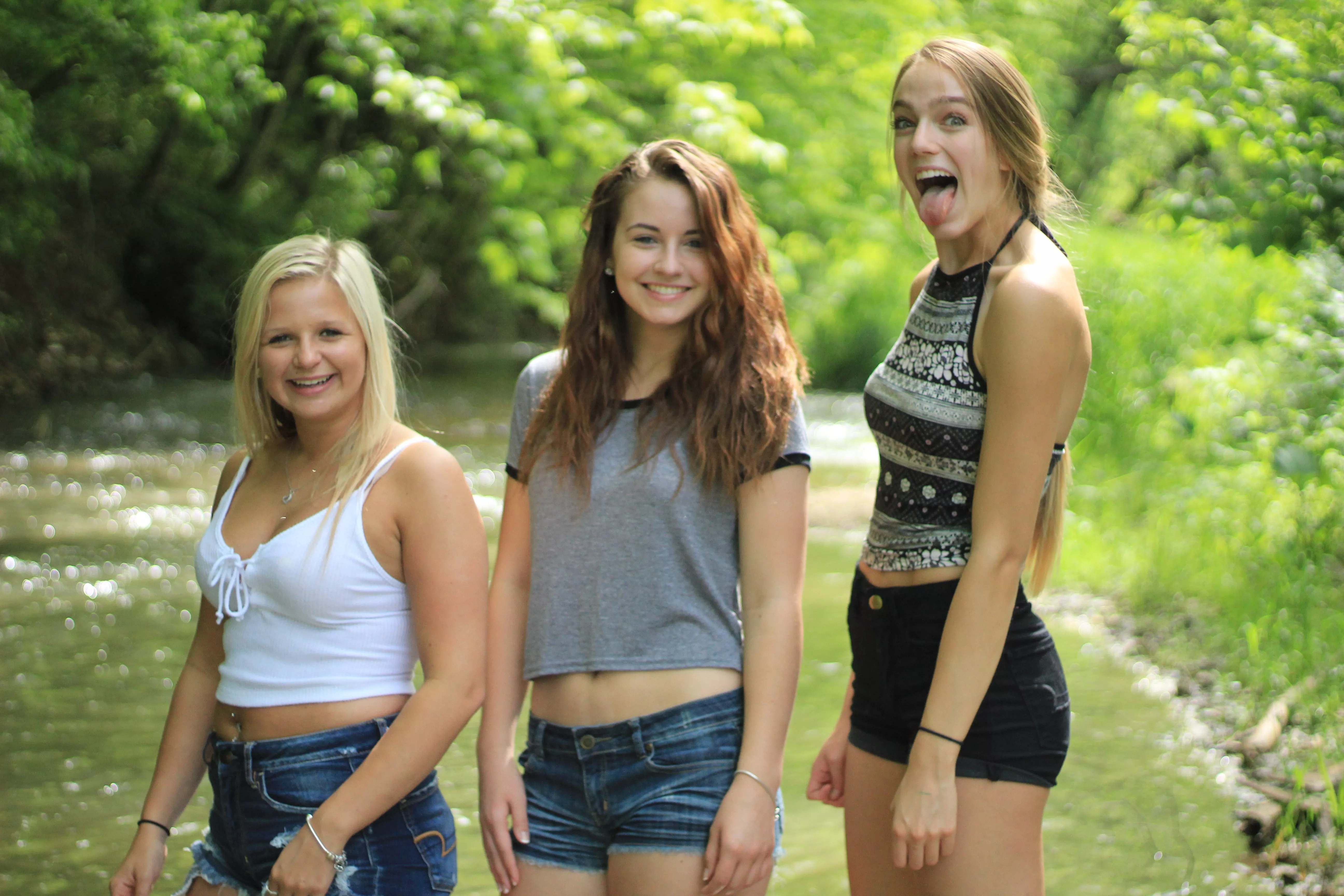 Which girl would you pick for your hike?