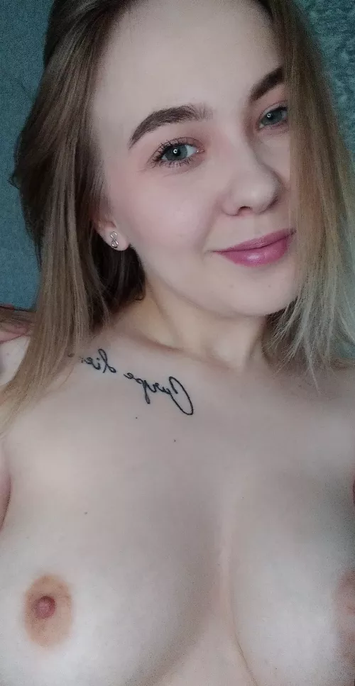 You won't be able to leave me if you taste my tits