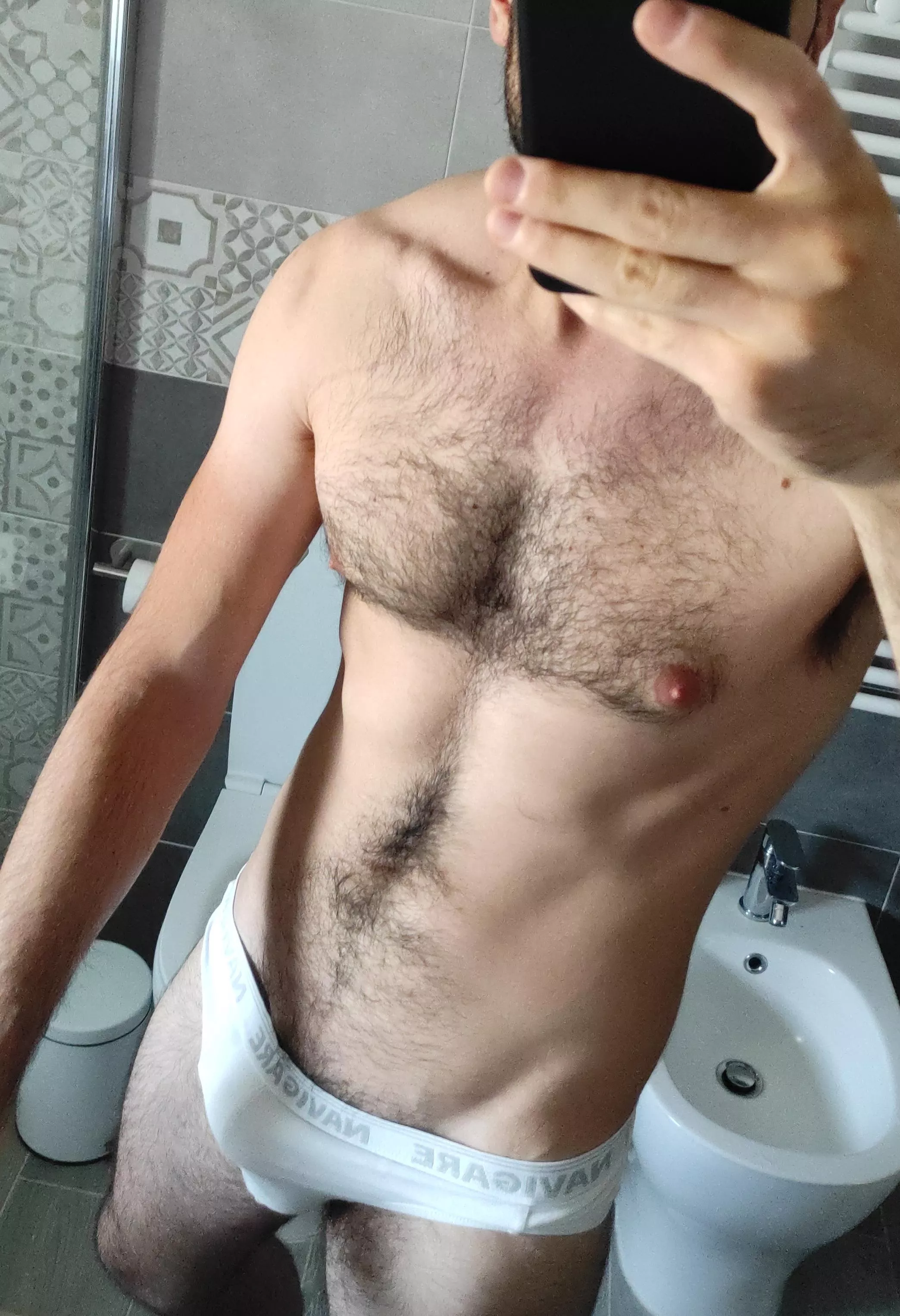 A little bit hairy