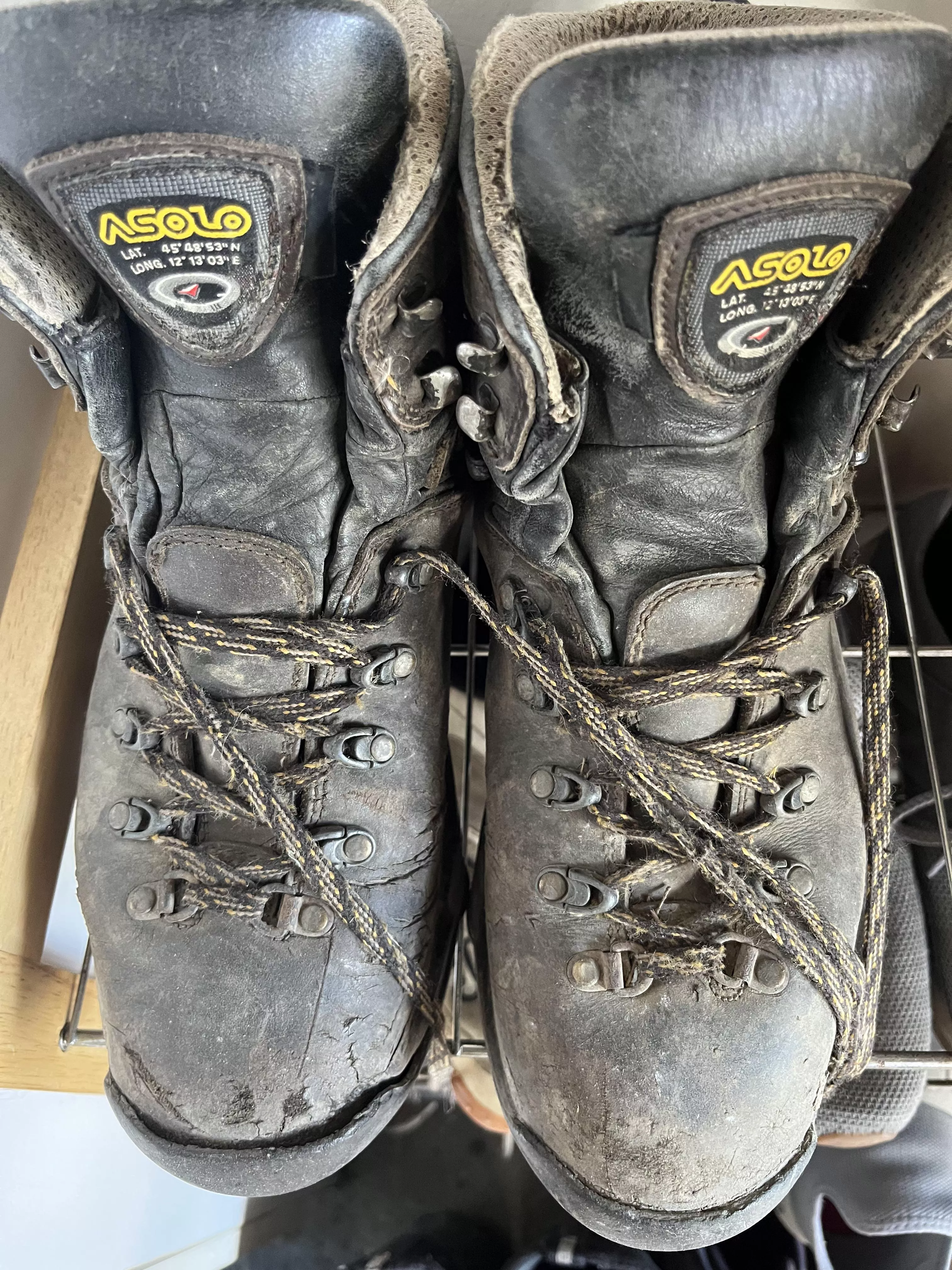 Are these Asolos salvageable?