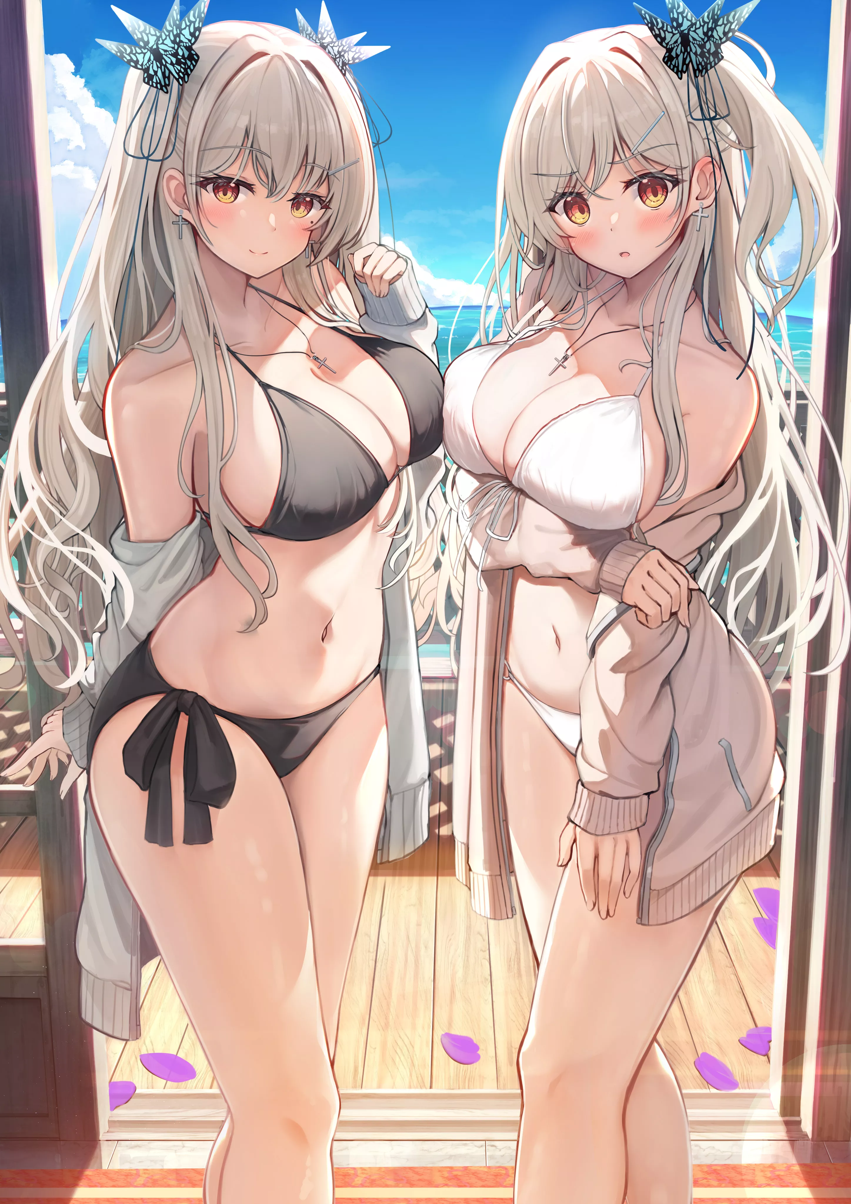 Black and white bikini [Artist's Original]