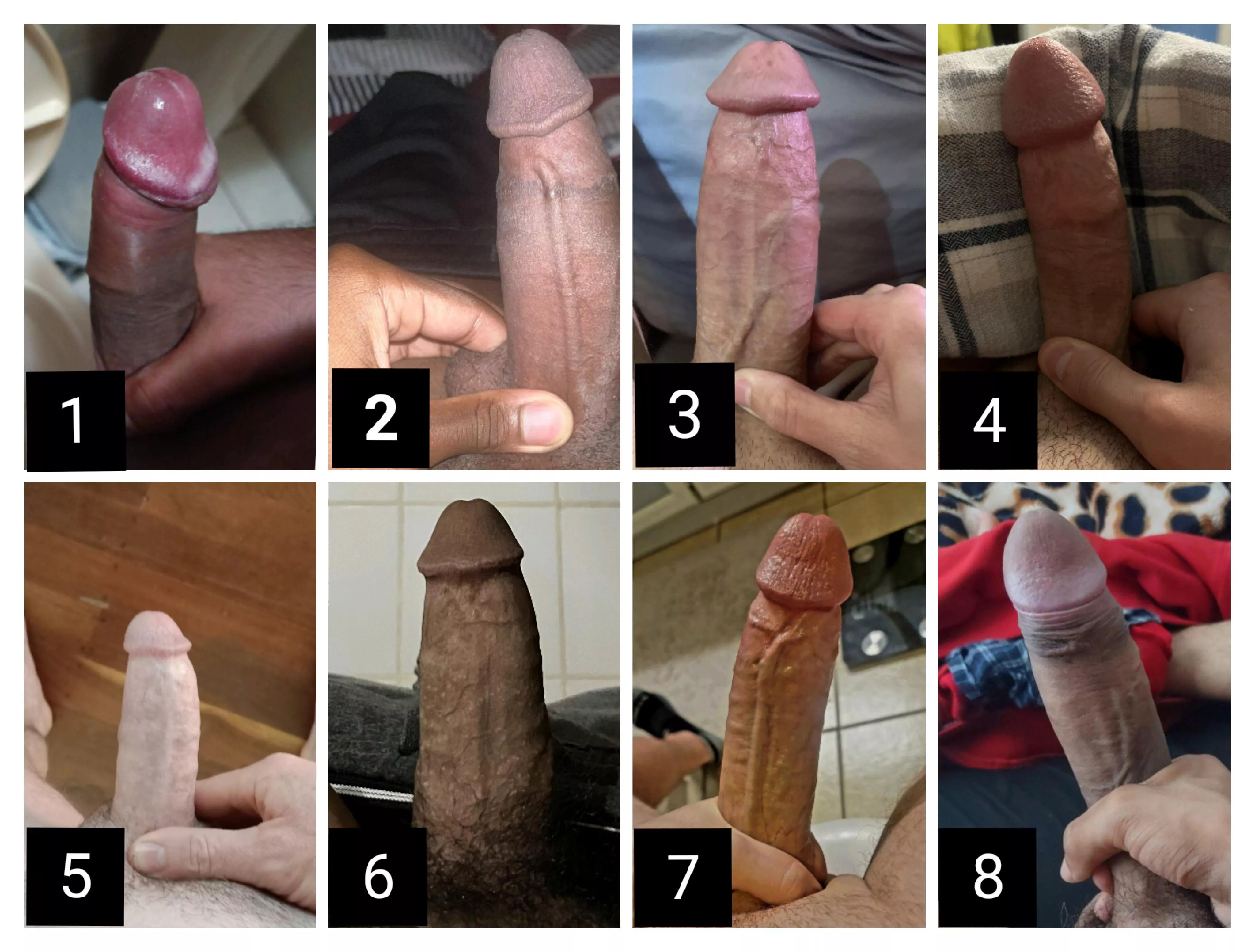 Cock-off R7. Rate best to last, unload your thoughts...