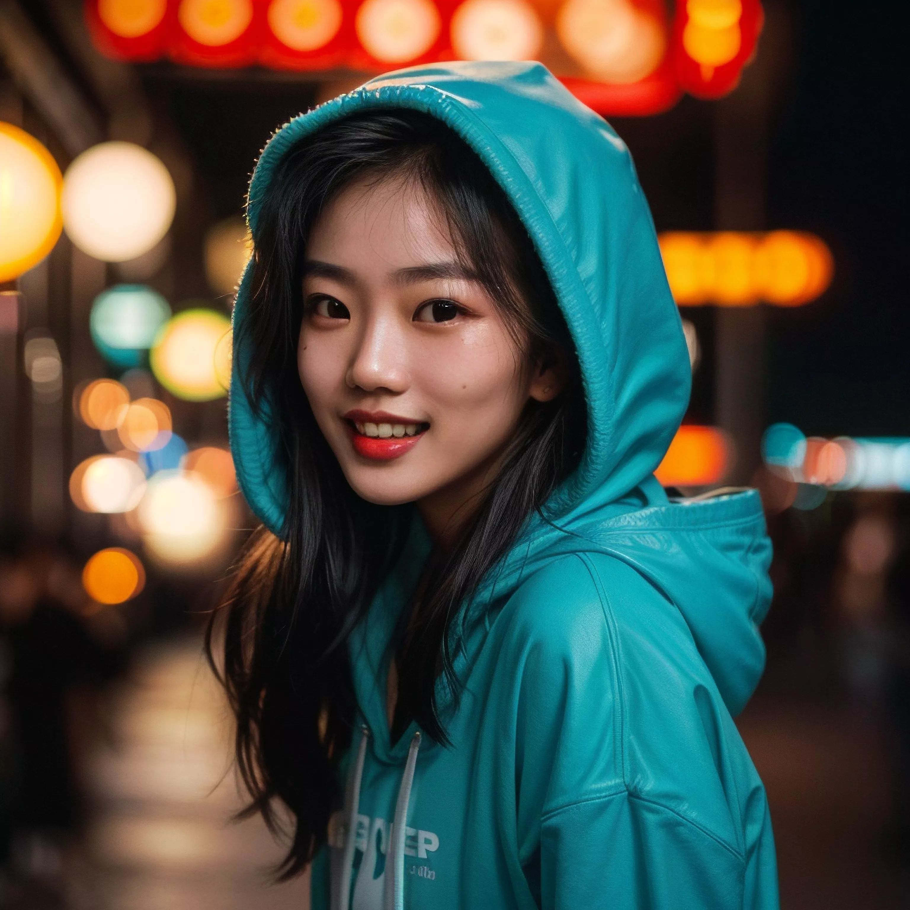 Cuteness in a hoodie