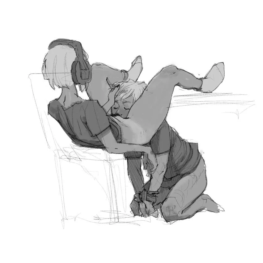 Eating as he should