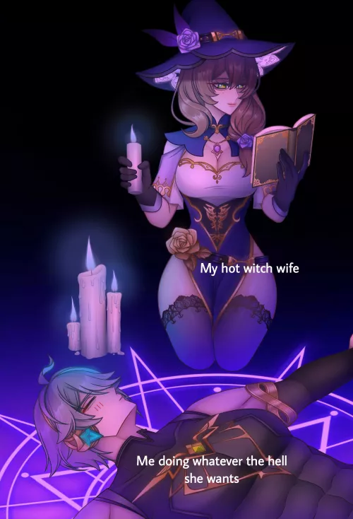 For all my fellow witchy dommes out there 😆💜