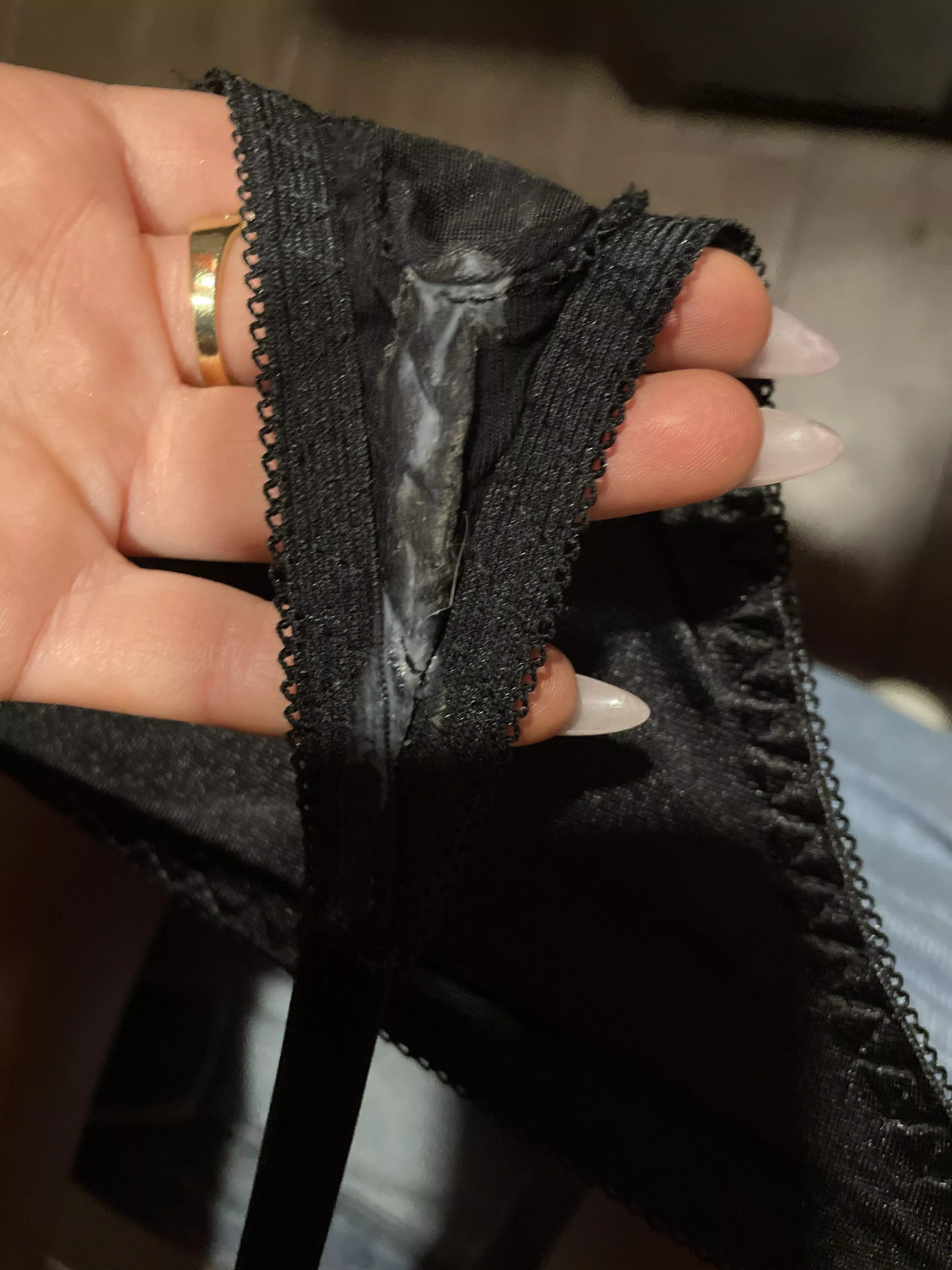 I want my panties cleaned off