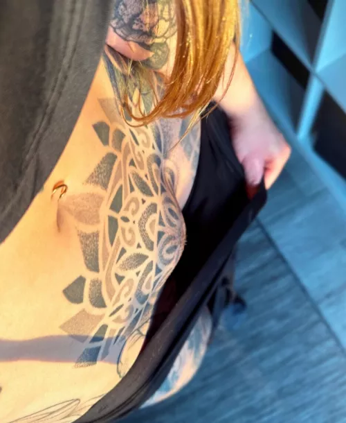 If you look closely, I am wearing socks [F]