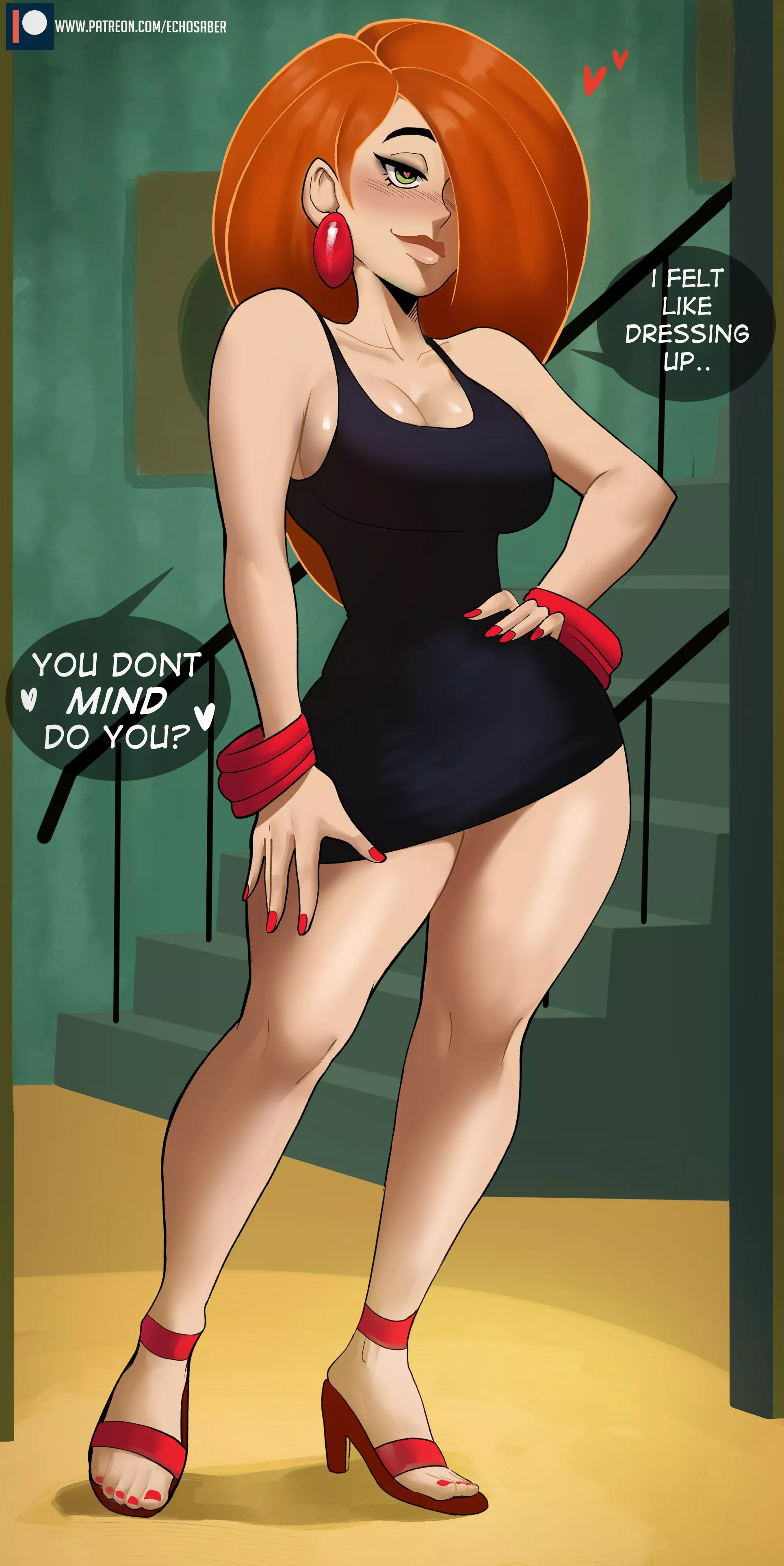 Kim's black dress (EchoSaber) [Kim Possible]