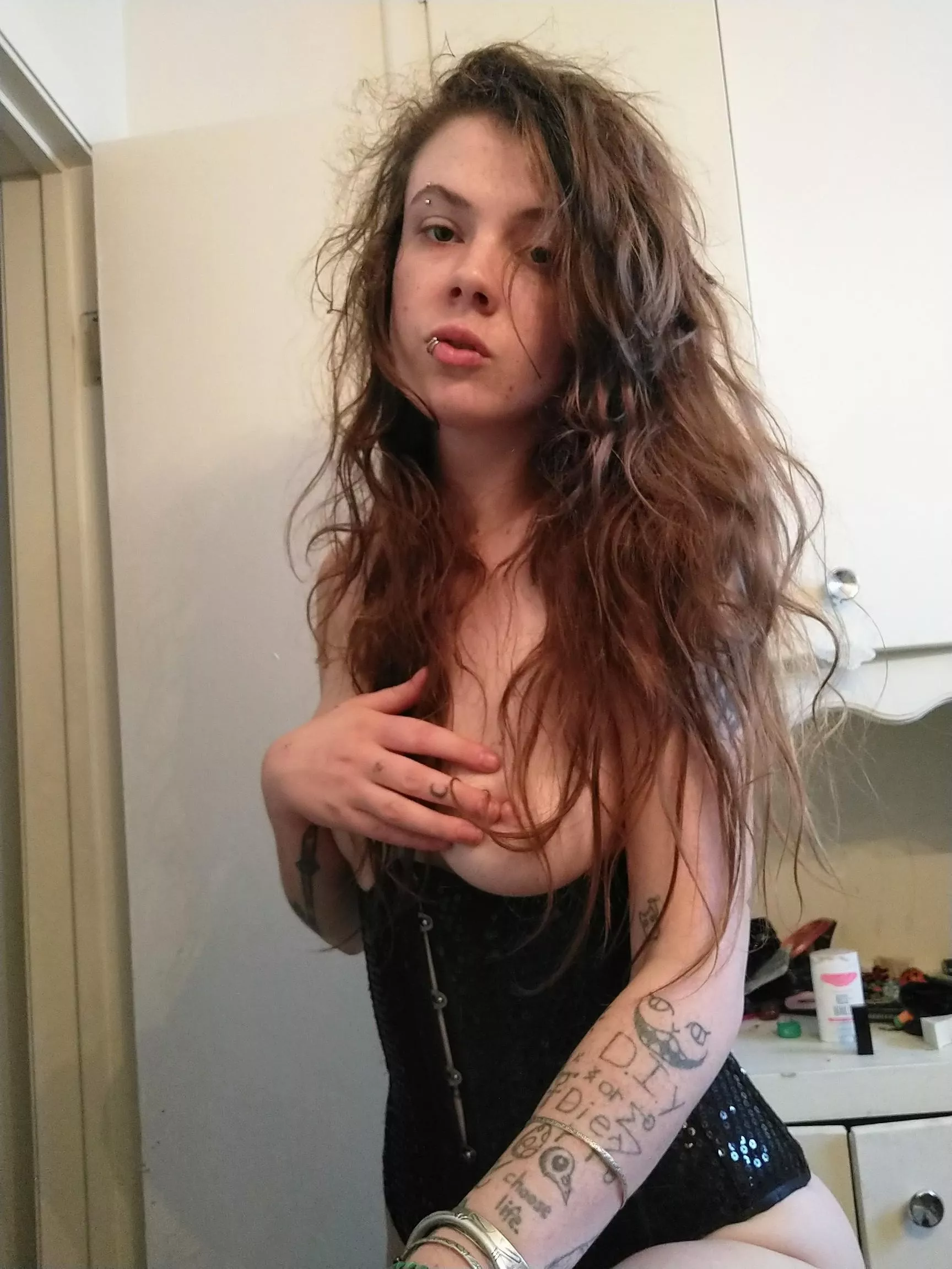 MAYBE after you *thoroughly* satisfy My Needs I'll consider having a conversation about your little idle.. fantasies.