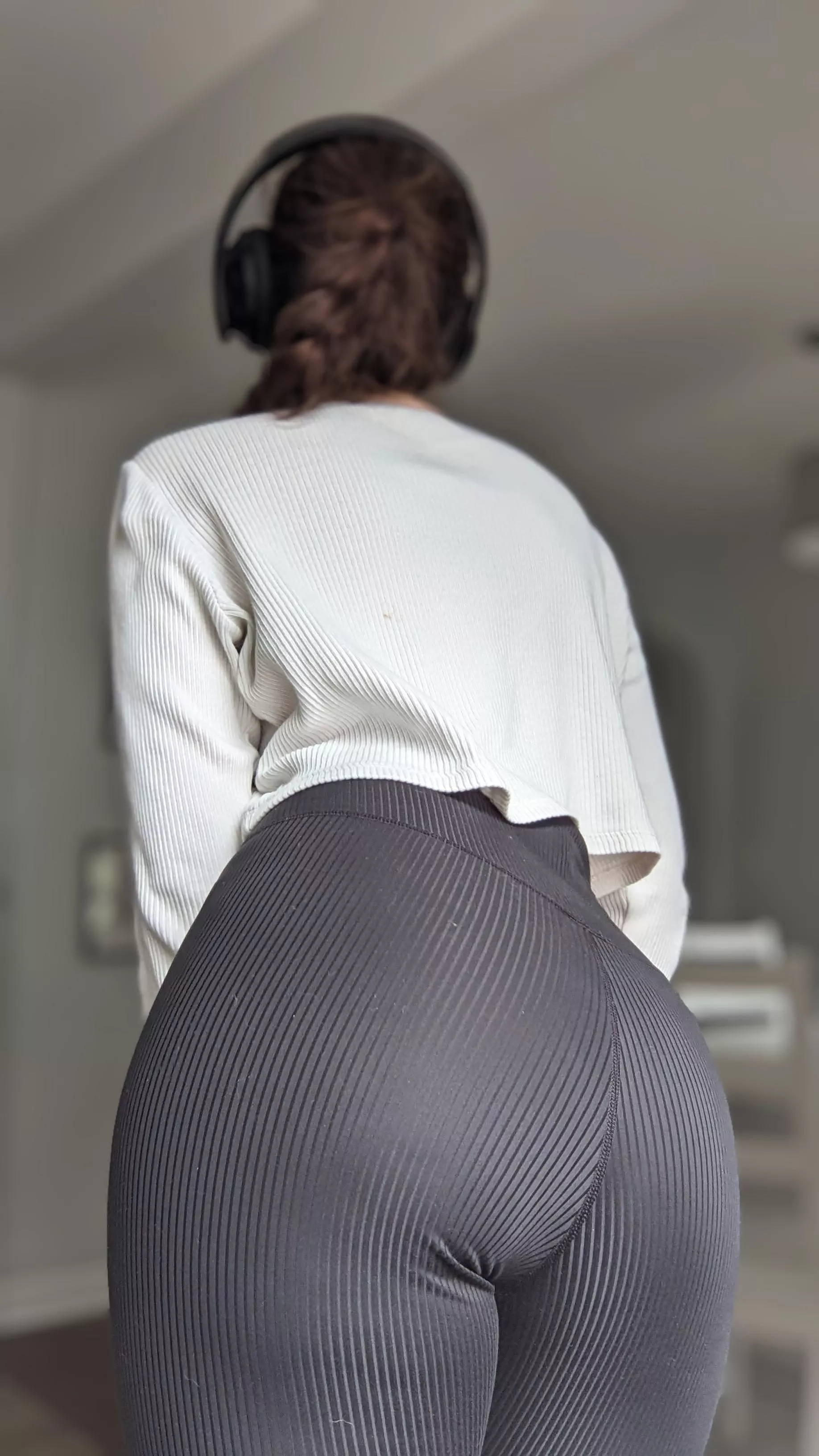 My leggings are ribbed for your pleasure