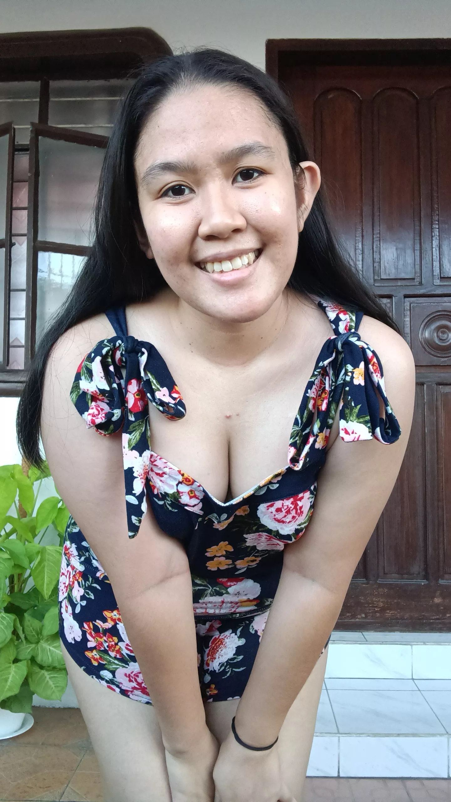 Smiling through a stressful day!