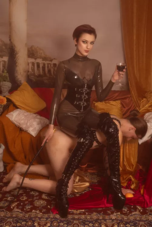 This is how I'm celebrating my birthday today, and this beta male finally got some use for something.