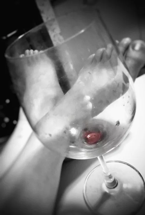 Through your fogged glasses