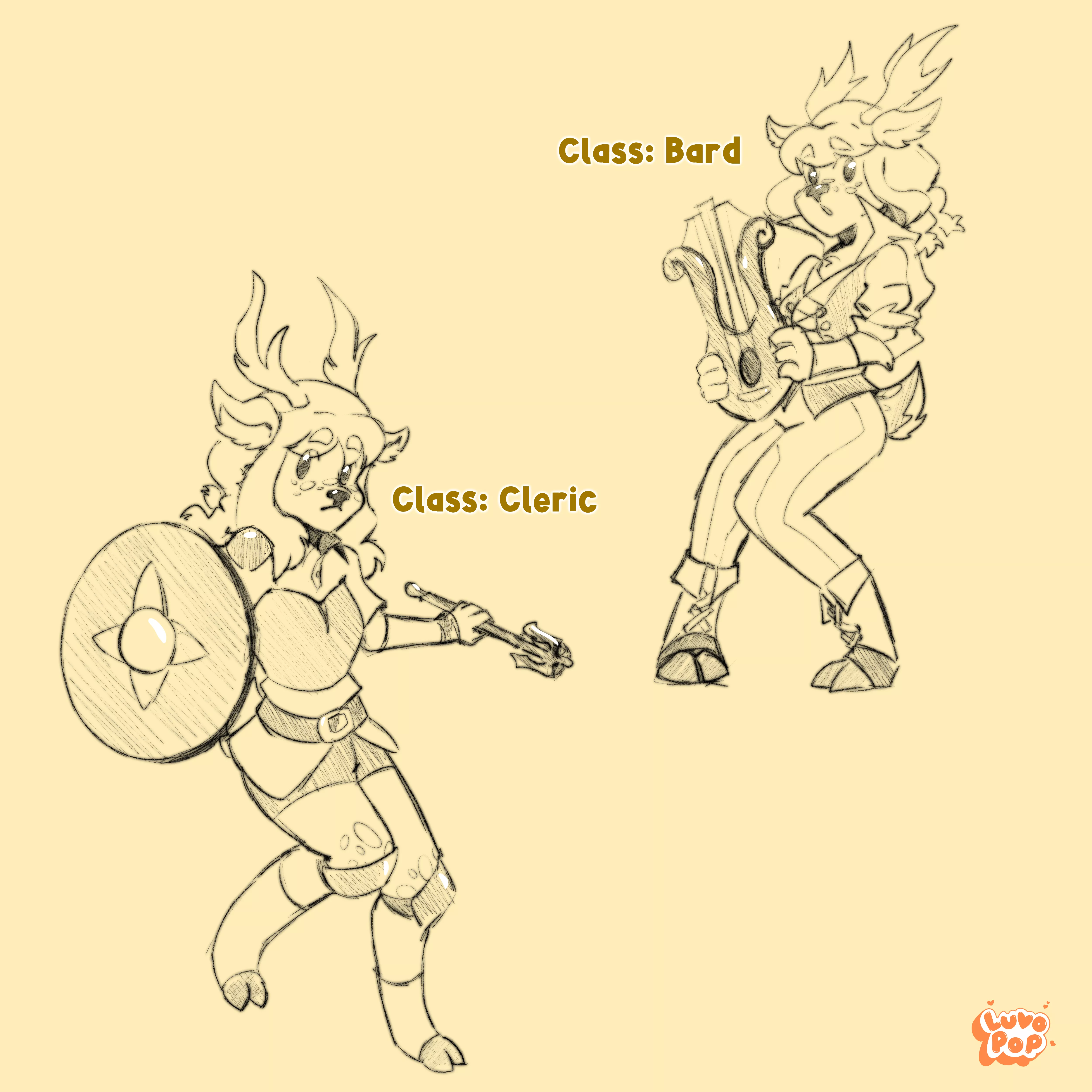 Which class should Fauna be? (By Luvopop!)