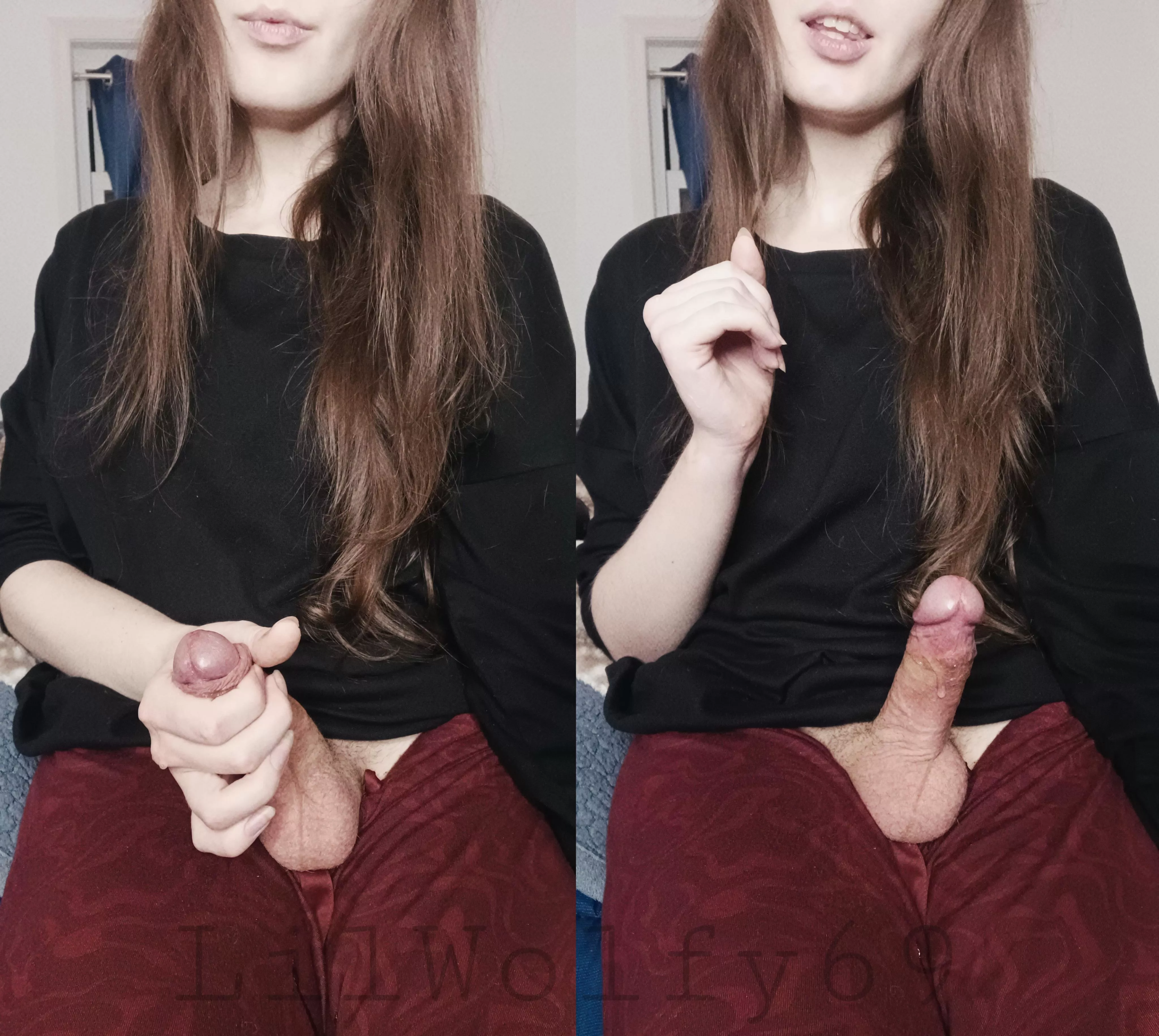 Would you please lick up this little mess I've made?