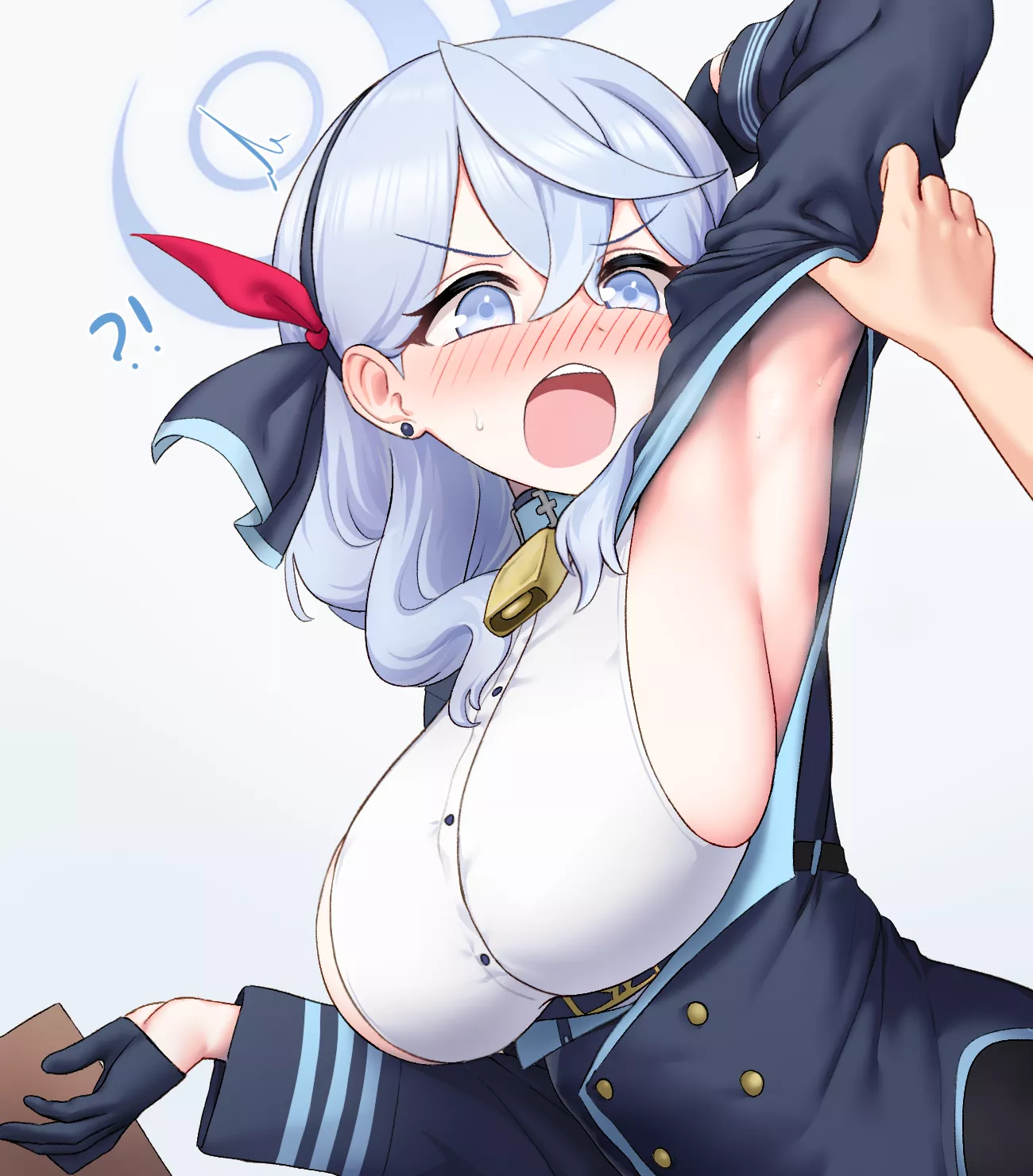 Ako caught off guard