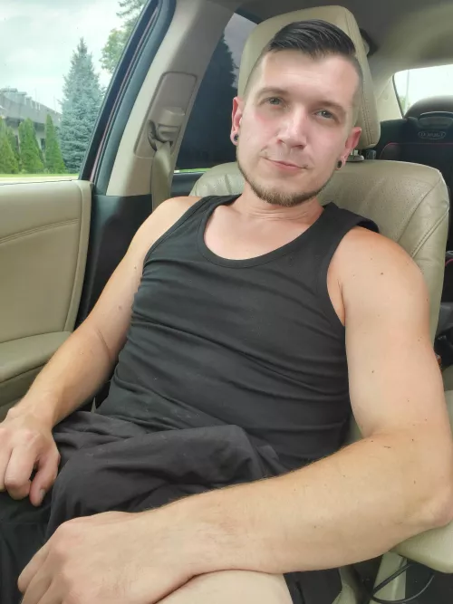 Always bulging in the car