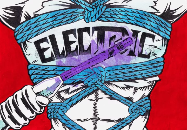 Electric! Violet wand and conductive rope