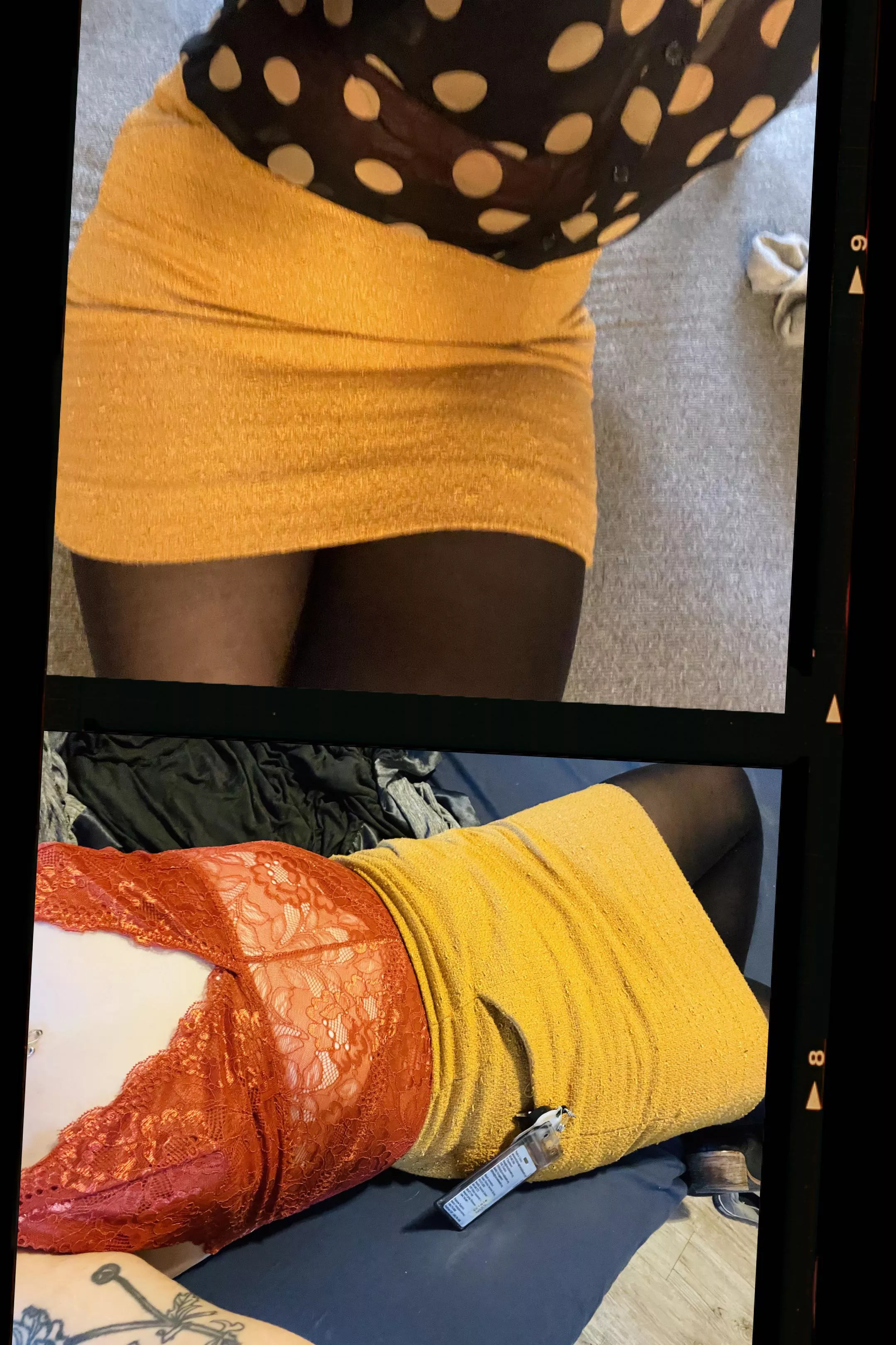 [F] Right before leaving for work vs. the second I walked through the door after a loooong day 🫠