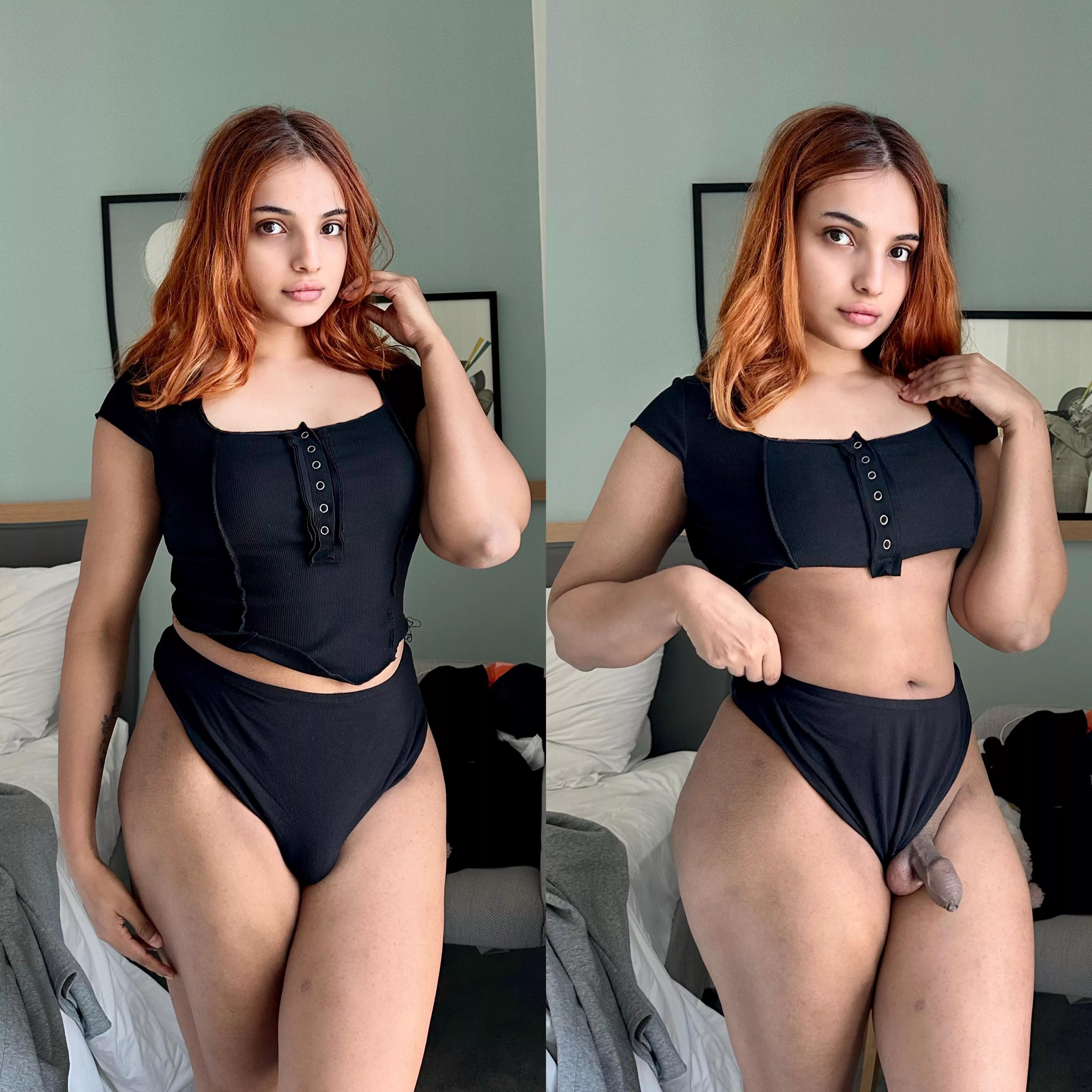 Girl bulge, cute or no ?